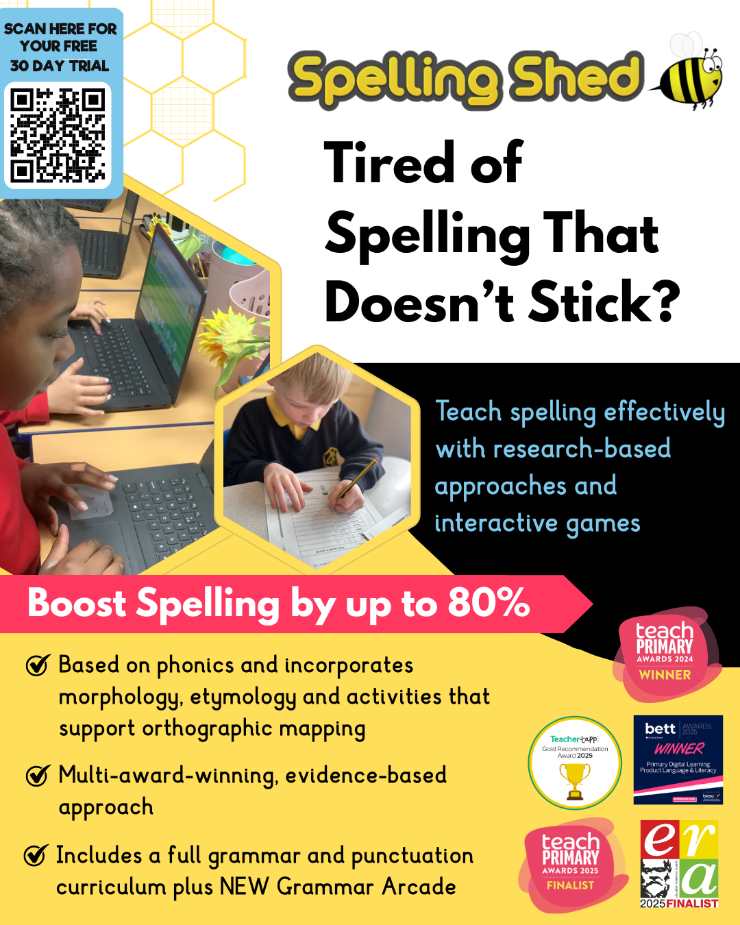 Spelling Shed 广告素材