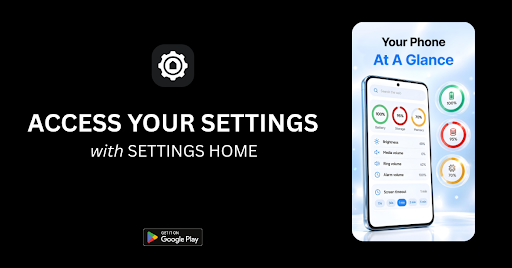Settings Home 广告素材