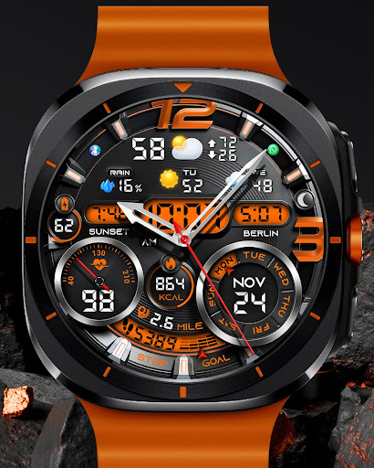 PER32 Ultra Hybrid Watch Face 广告素材