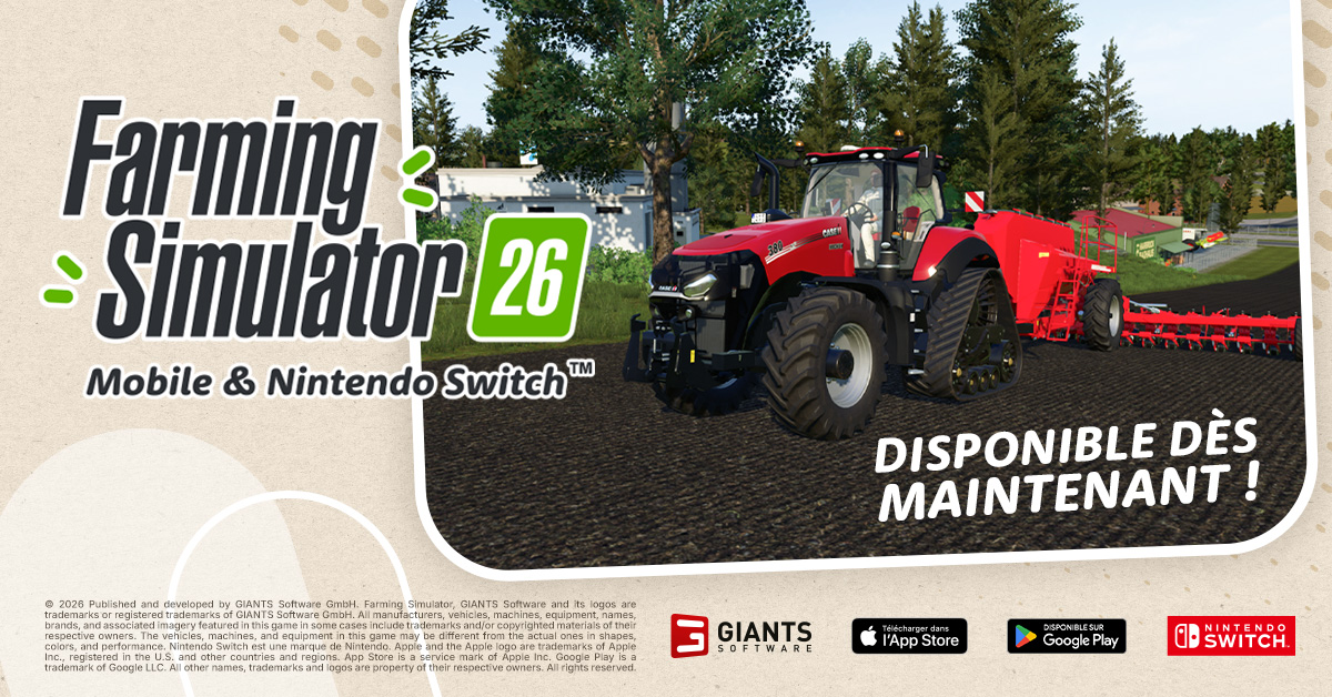 Farming Simulator 26 Mobile 广告素材