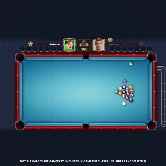 8 Ball Pool™ Multiplayer Match 广告素材