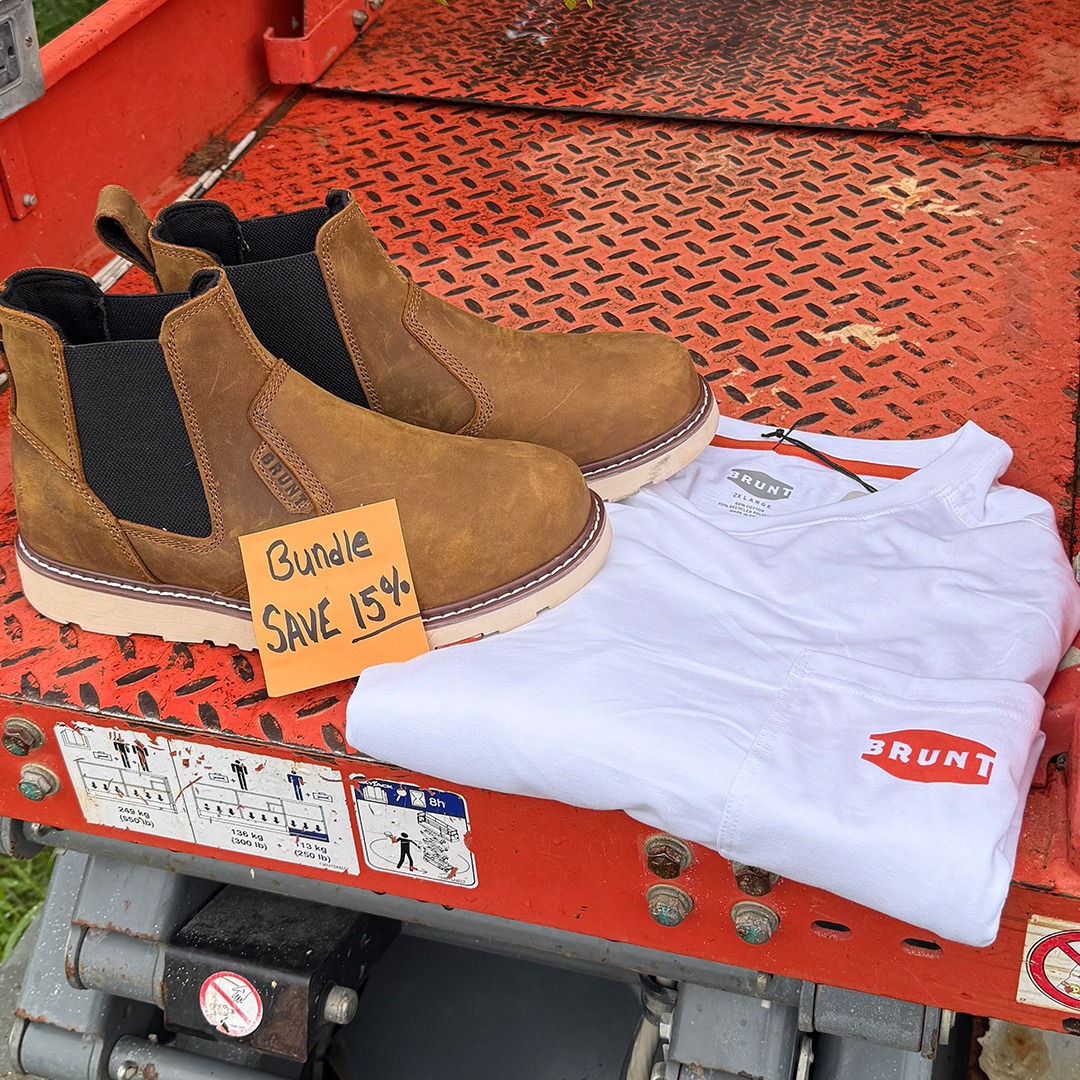 Brunt Workwear ad creative