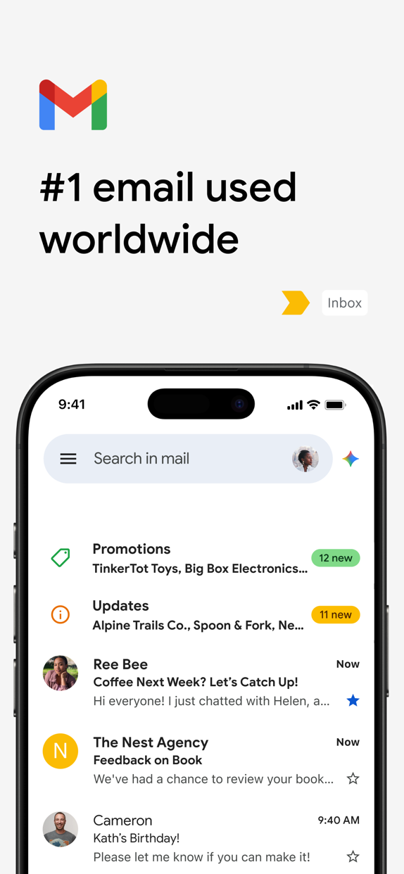 Gmail - Email by Google 广告素材 2