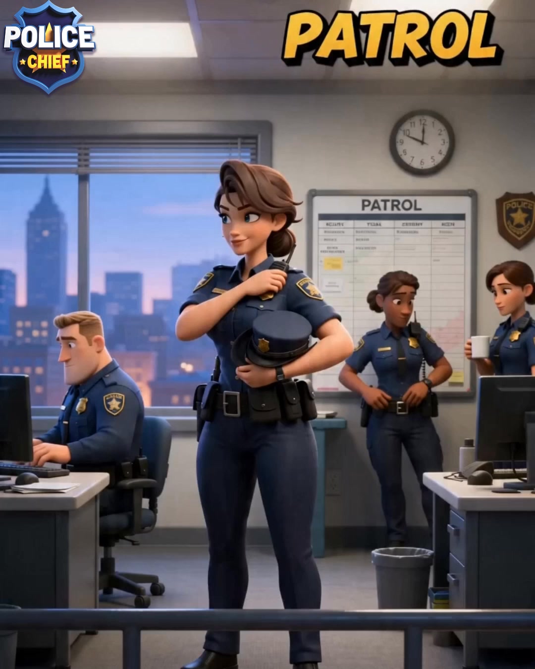 Police Chief advertising creative