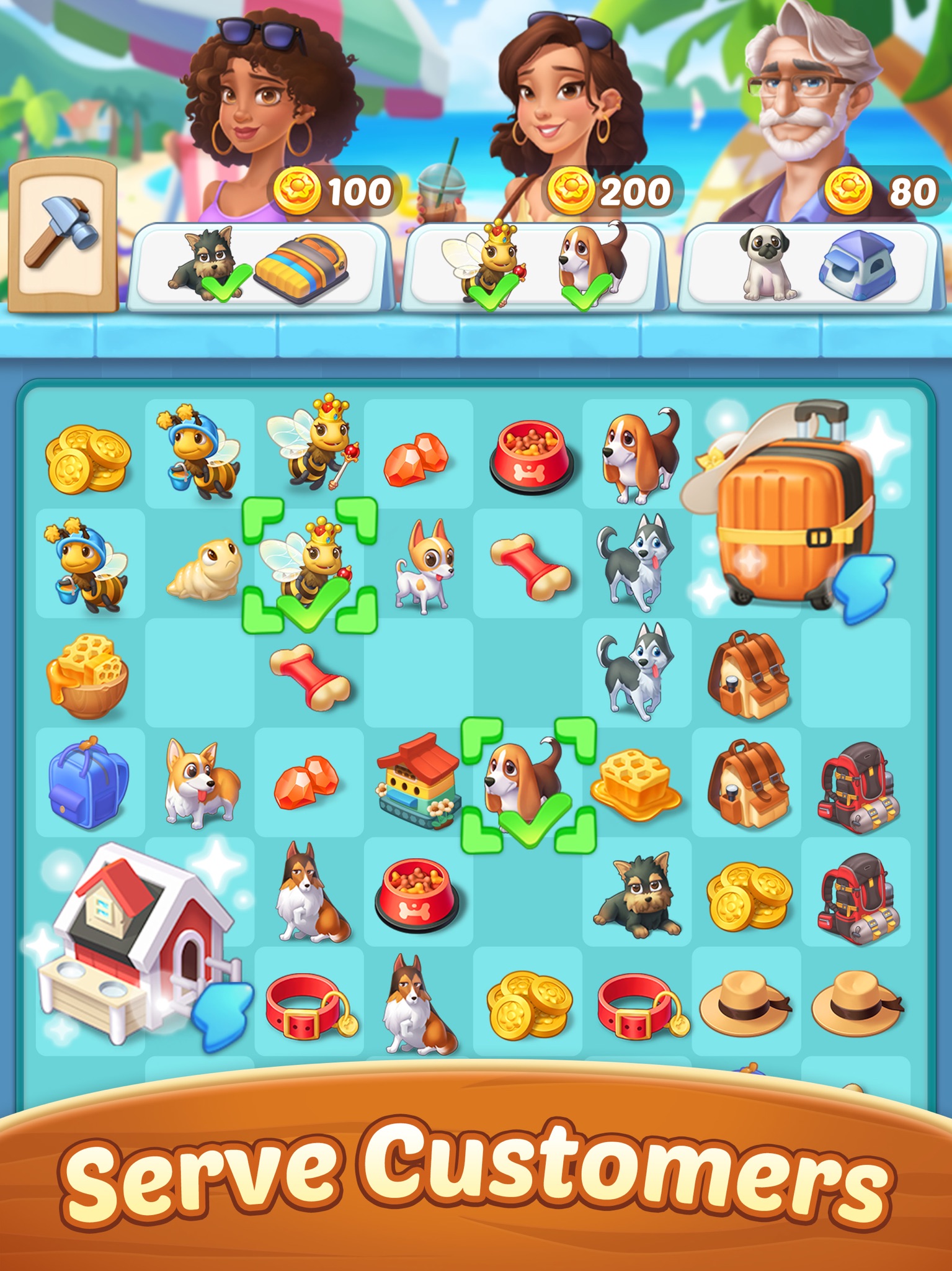 Seaside Escape®: Merge & Story advertising creative 3