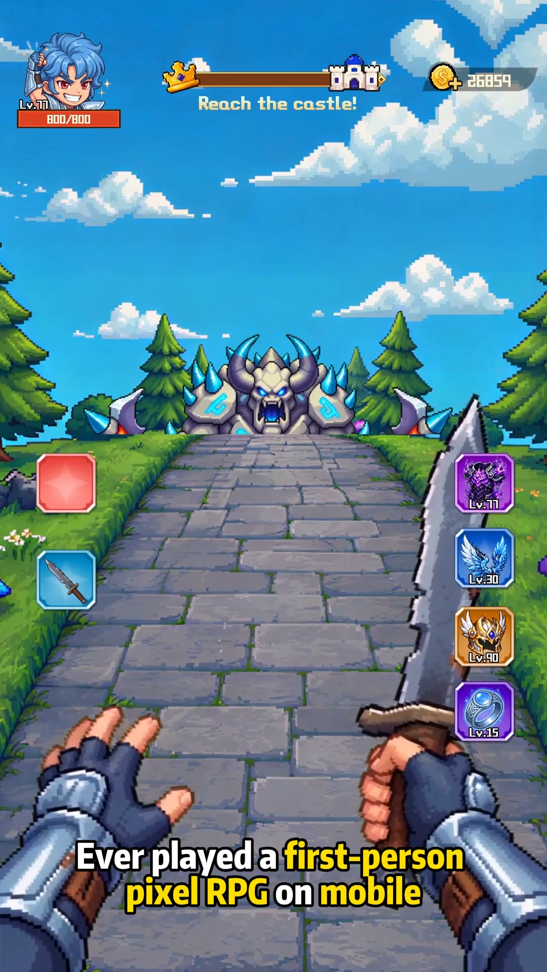 Pixel Slayer Saga 广告素材