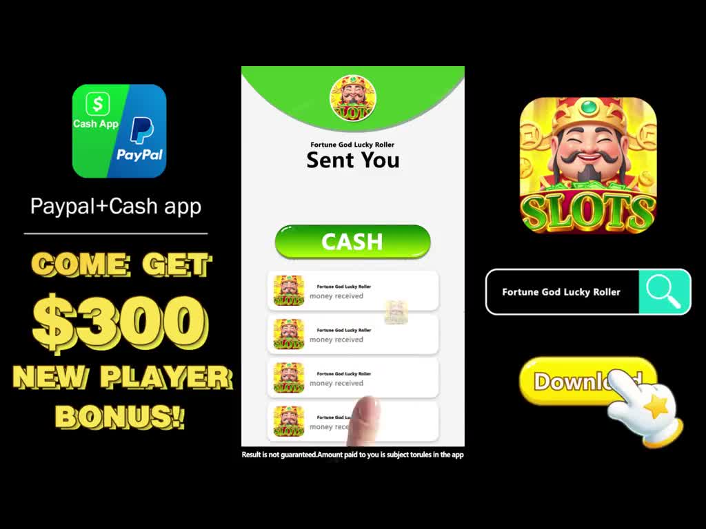 Fortune God Lucky Roller ad creative