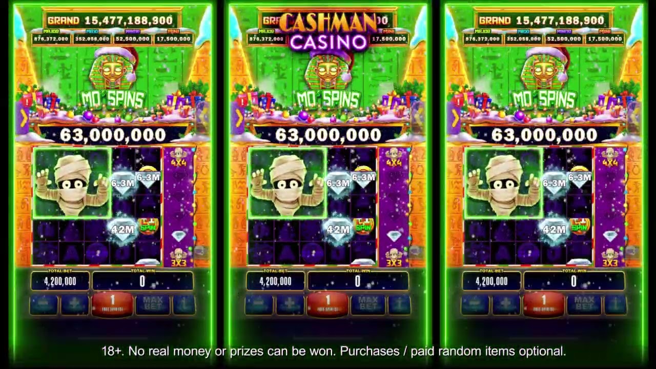 Cashman Casino Slots Games 广告素材