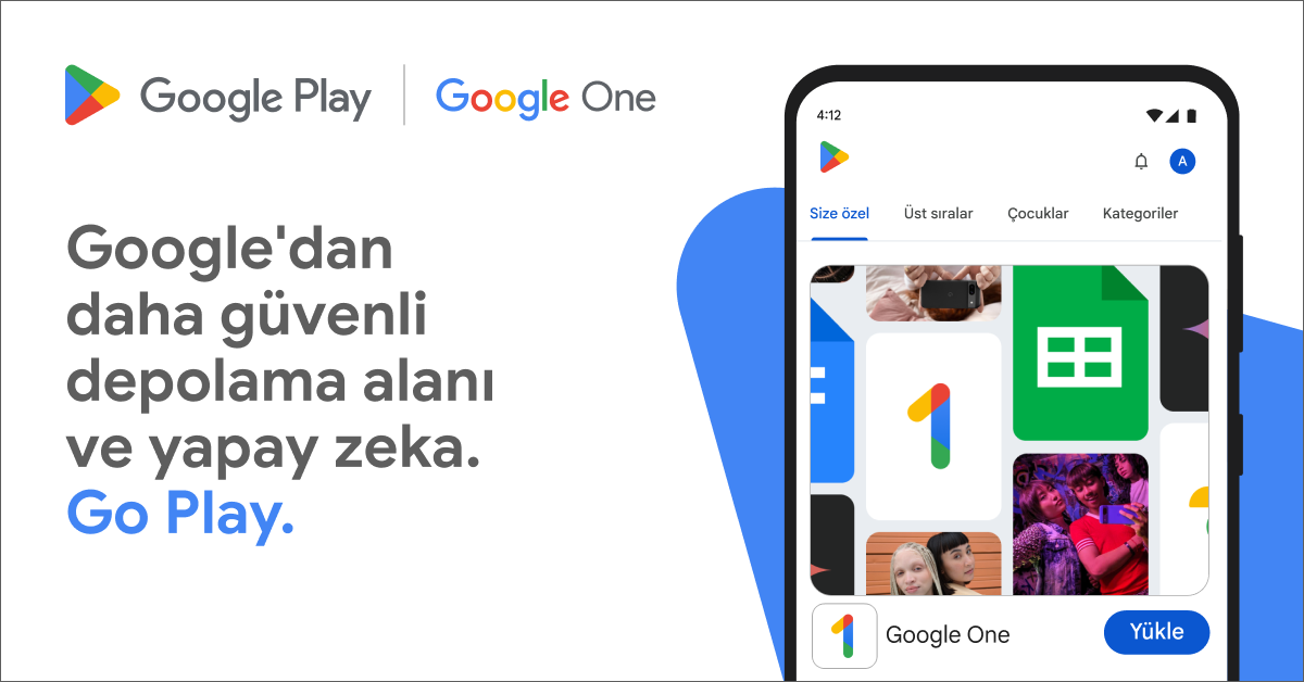 Google One advertising creative