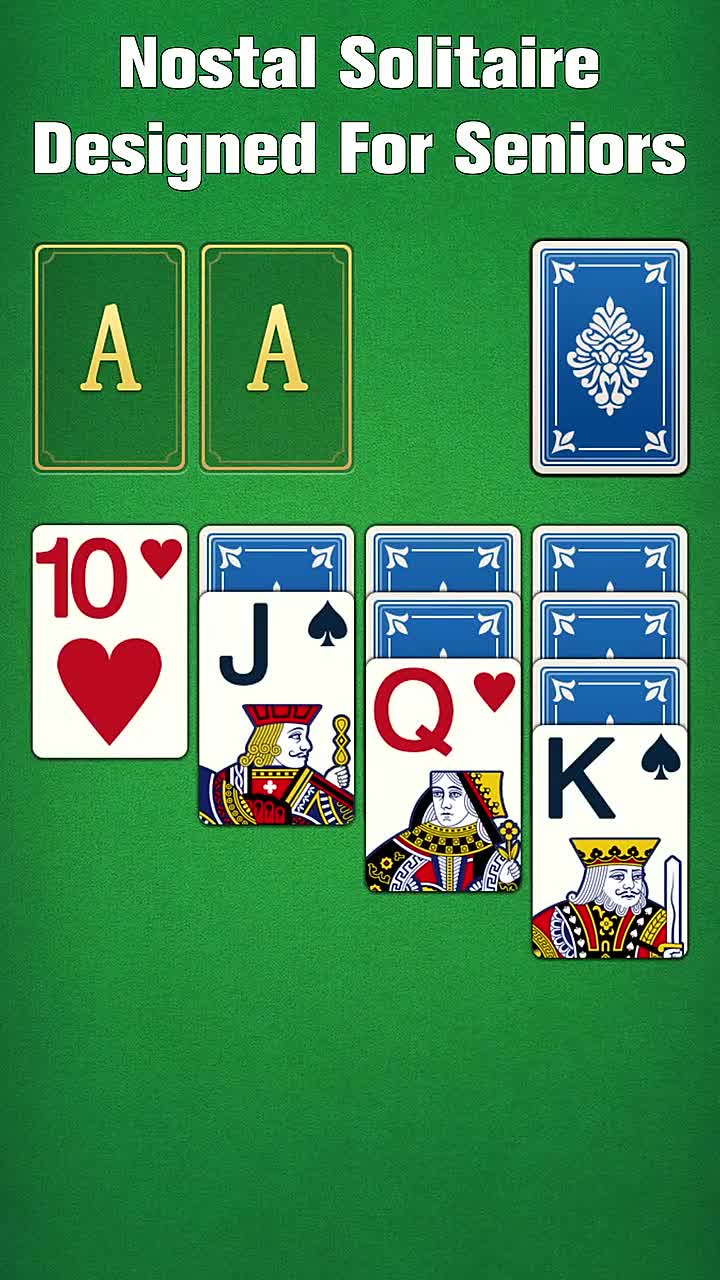 Nostal Solitaire Card Game 广告创意