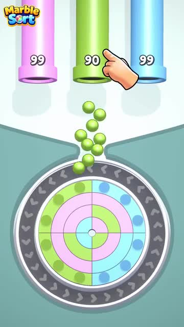Marble Sort! - Color Puzzle 广告创意