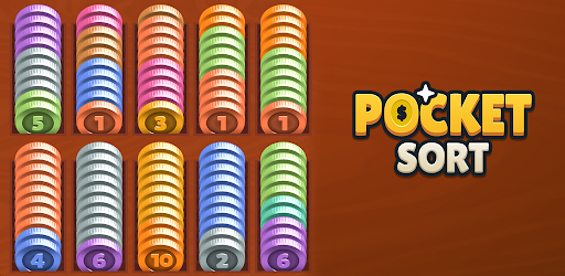 Pocket Sort: Coin Merge Puzzle advertising creative