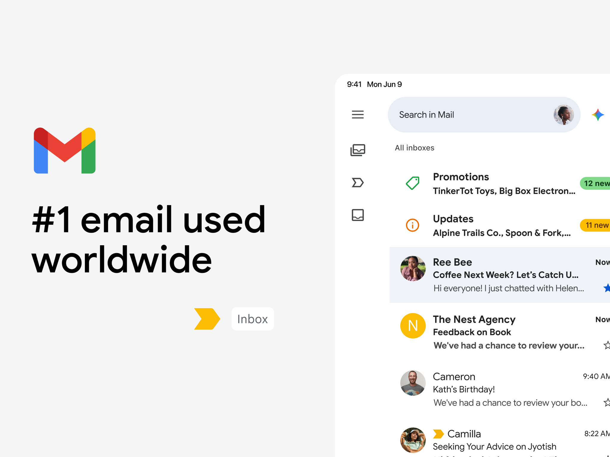 Gmail - Email by Google 广告素材 3