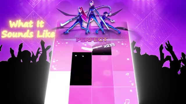 Rhythm Tiles: Pop Songs 广告素材