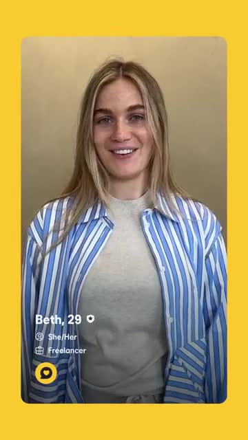 Bumble: Dating & Meet People advertising creative