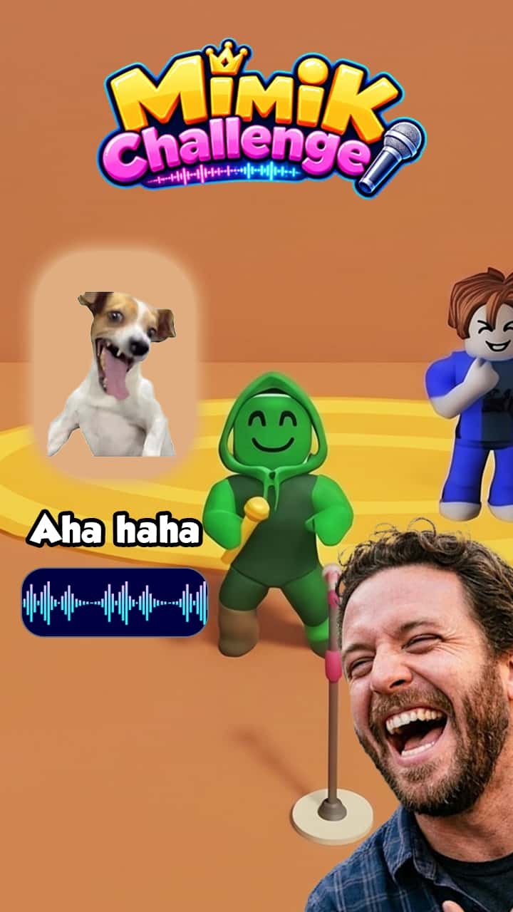 Mimik Challenge: Funny Sounds 广告素材
