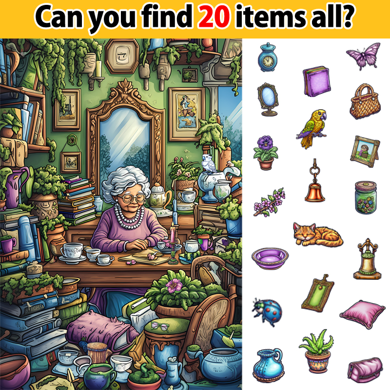 Hidden Object Games: Seek It advertising creative