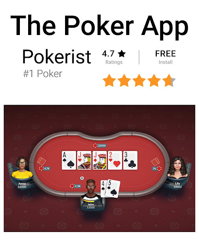 Texas Hold'em Poker: Pokerist 广告素材