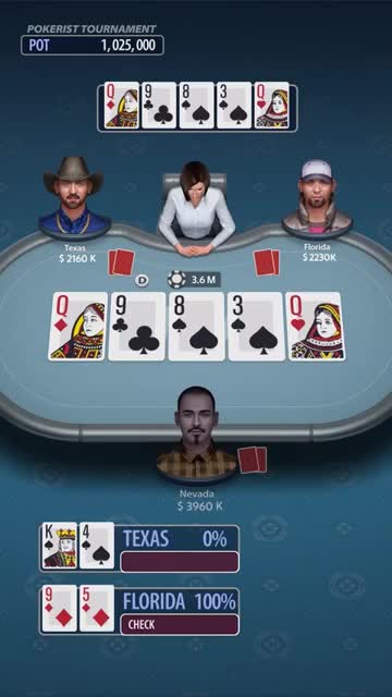Texas Hold'em Poker: Pokerist 广告素材