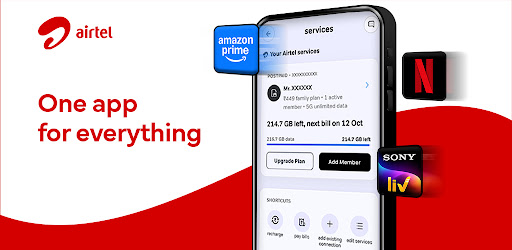 Airtel: Recharge, Bank & Loans advertising creative