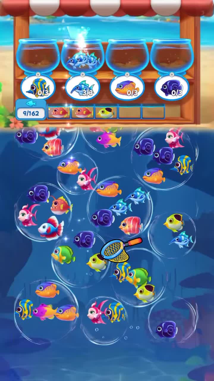 Fish Sort Puzzle: Match Games 广告素材