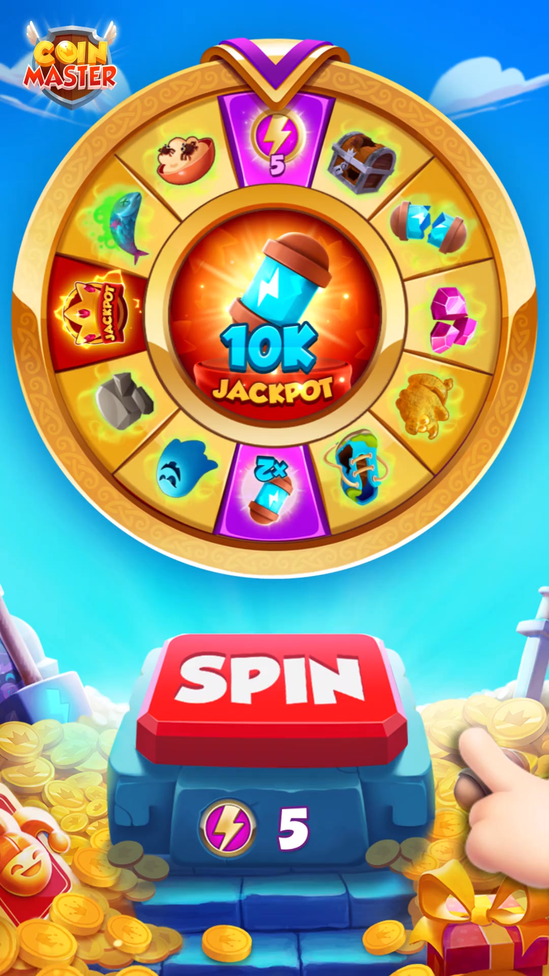 Coin Master ad creative