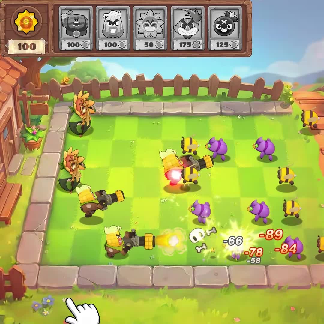 Plants on Fire: Clash & Defend ad creative