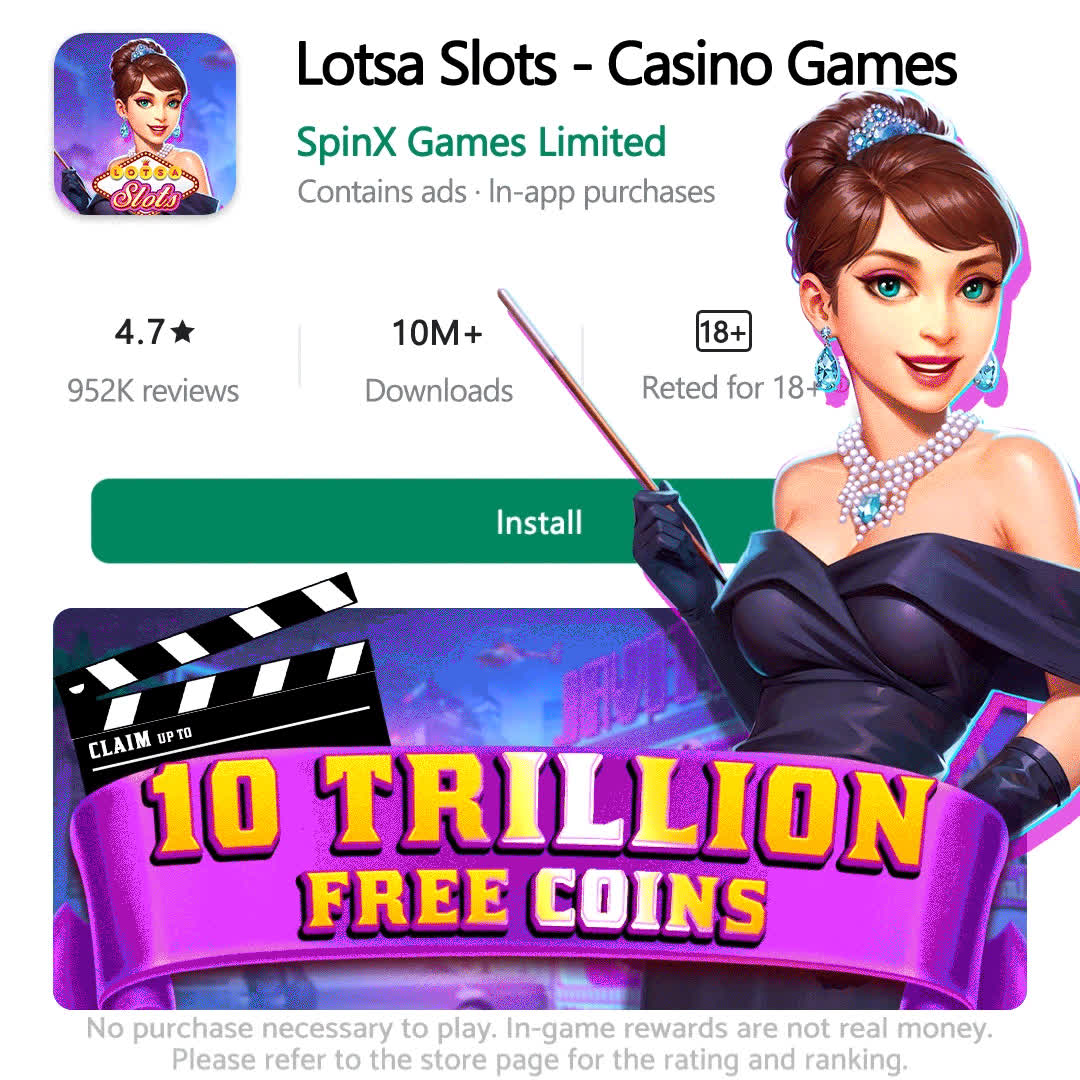 Lotsa Slots - Casino Games 广告素材