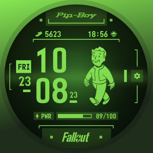 Fallout Pip-Boy SE Watch Face advertising creative