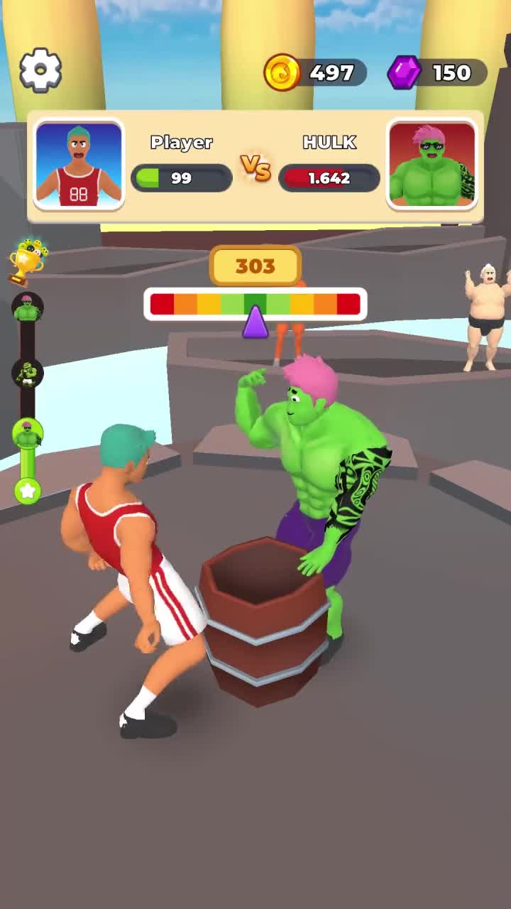 Gym Idle Clicker: Fitness Hero 广告素材