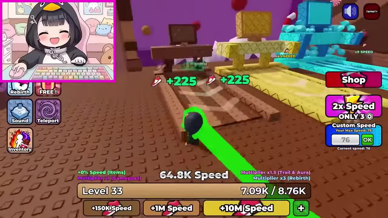 Keyboard Obby: ASMR Speed Run 广告素材