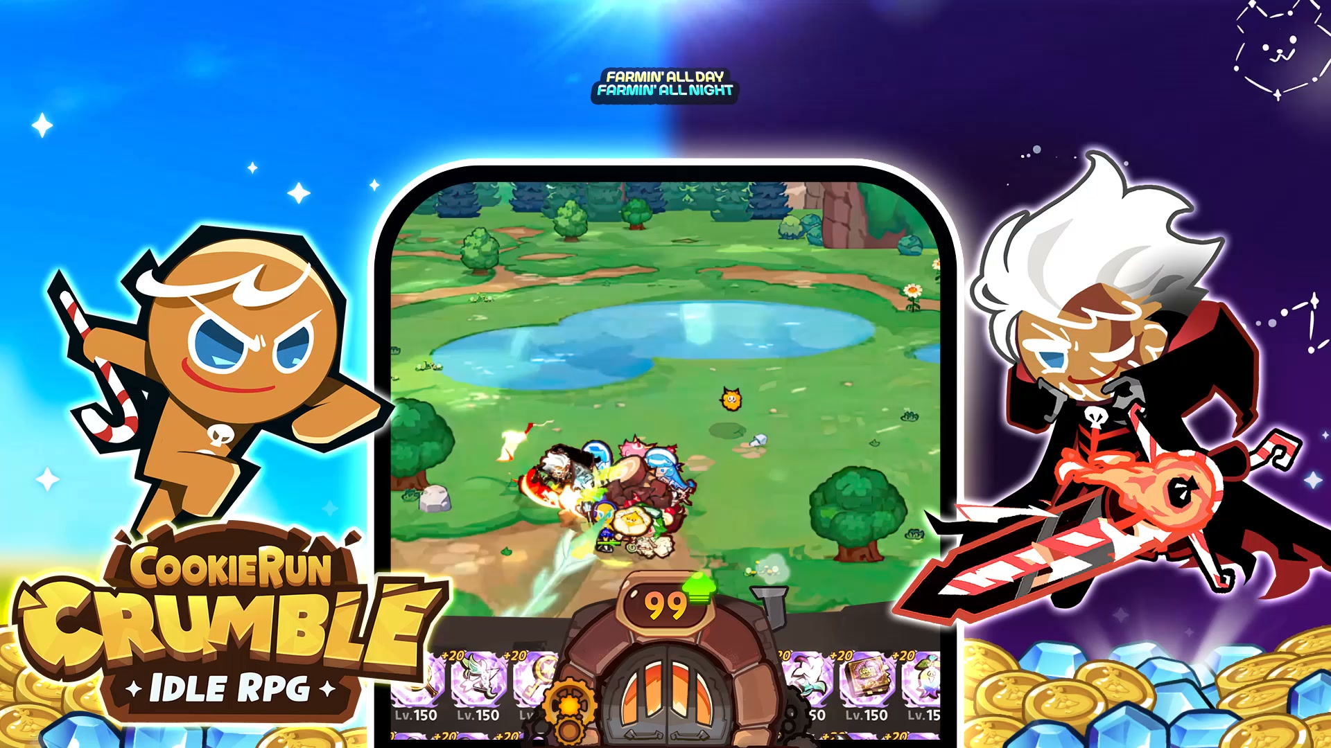 CookieRun: Crumble - Idle RPG 广告素材