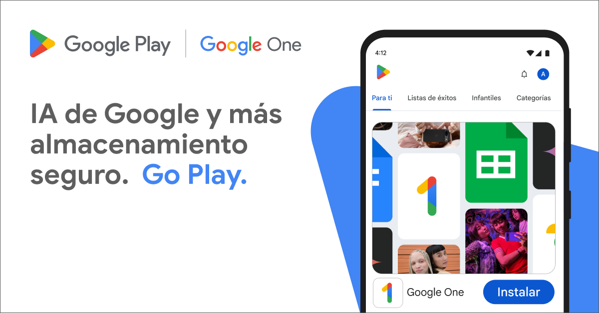 Google One advertising creative
