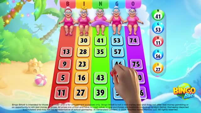 Bingo Blitz™️ - Bingo Games 广告素材