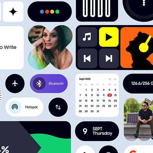 OneUI Widgets 广告素材