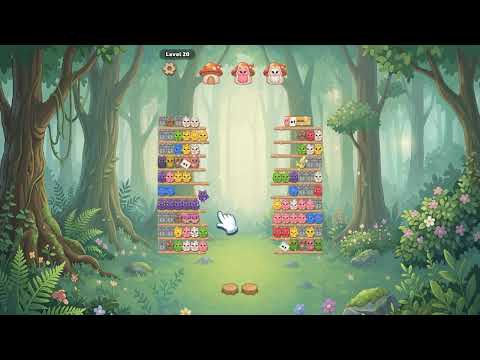 Cutie Sort: Kitten Games advertising creative