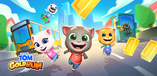 Talking Tom Gold Run advertising creative