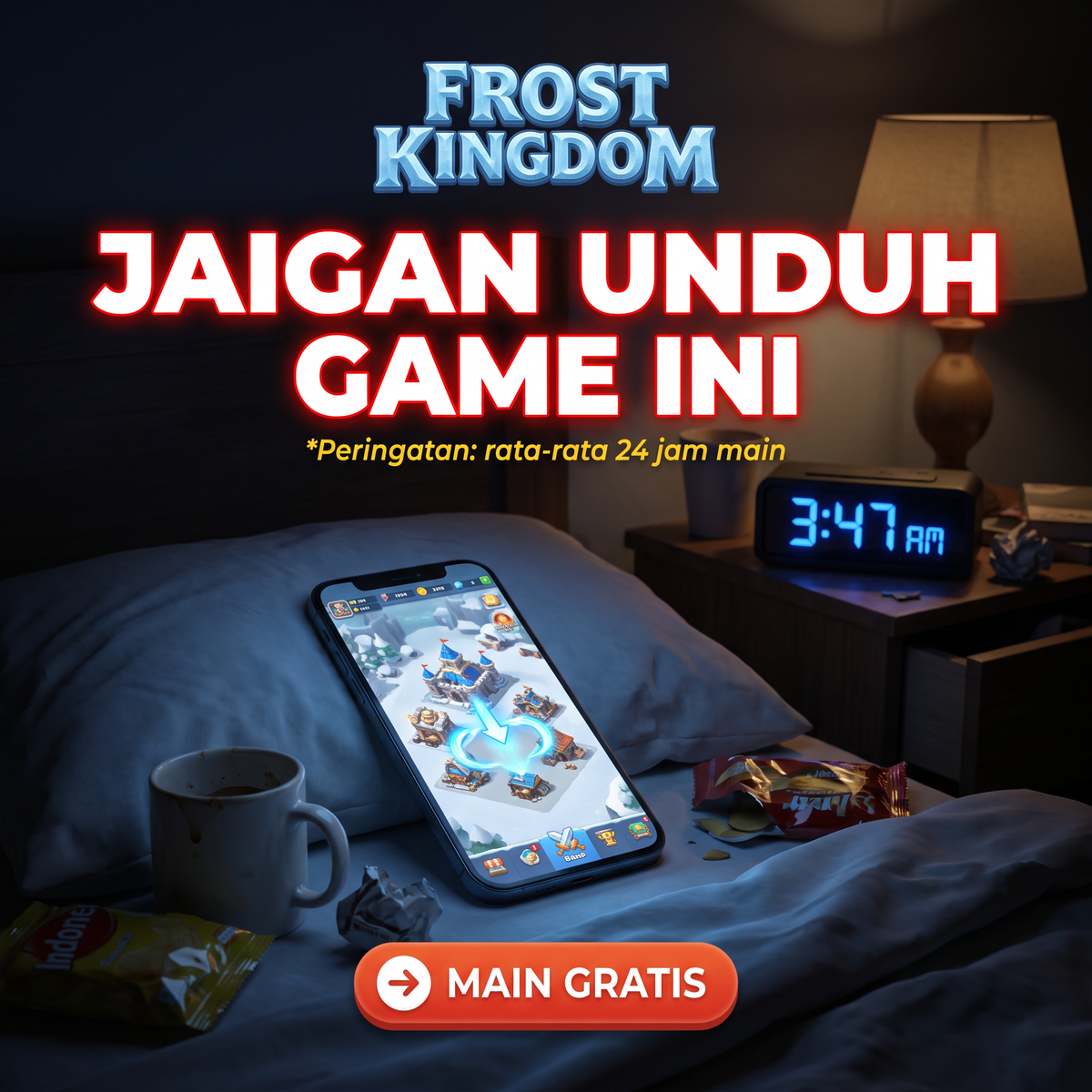Frost Kingdom advertising creative
