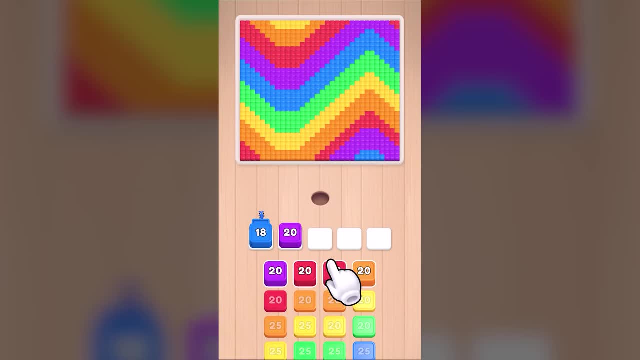 Food Hunt: Pixel Puzzle 广告素材