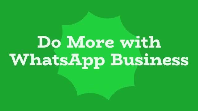 WhatsApp Business advertising creative