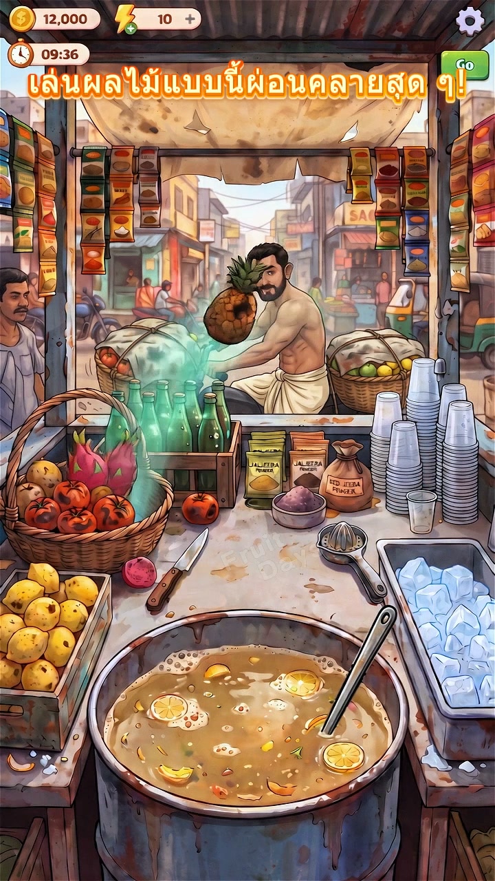 Fruit Days advertising creative