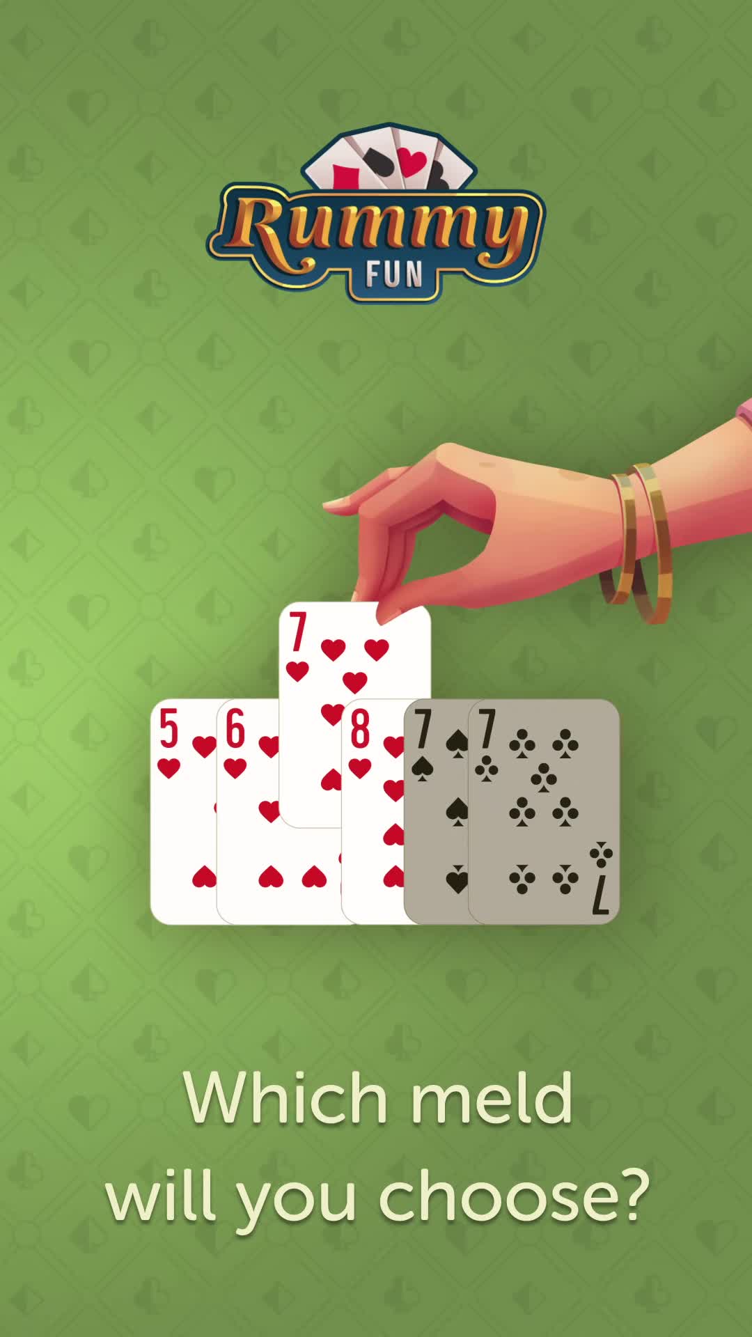 Rummy Fun & Friends advertising creative