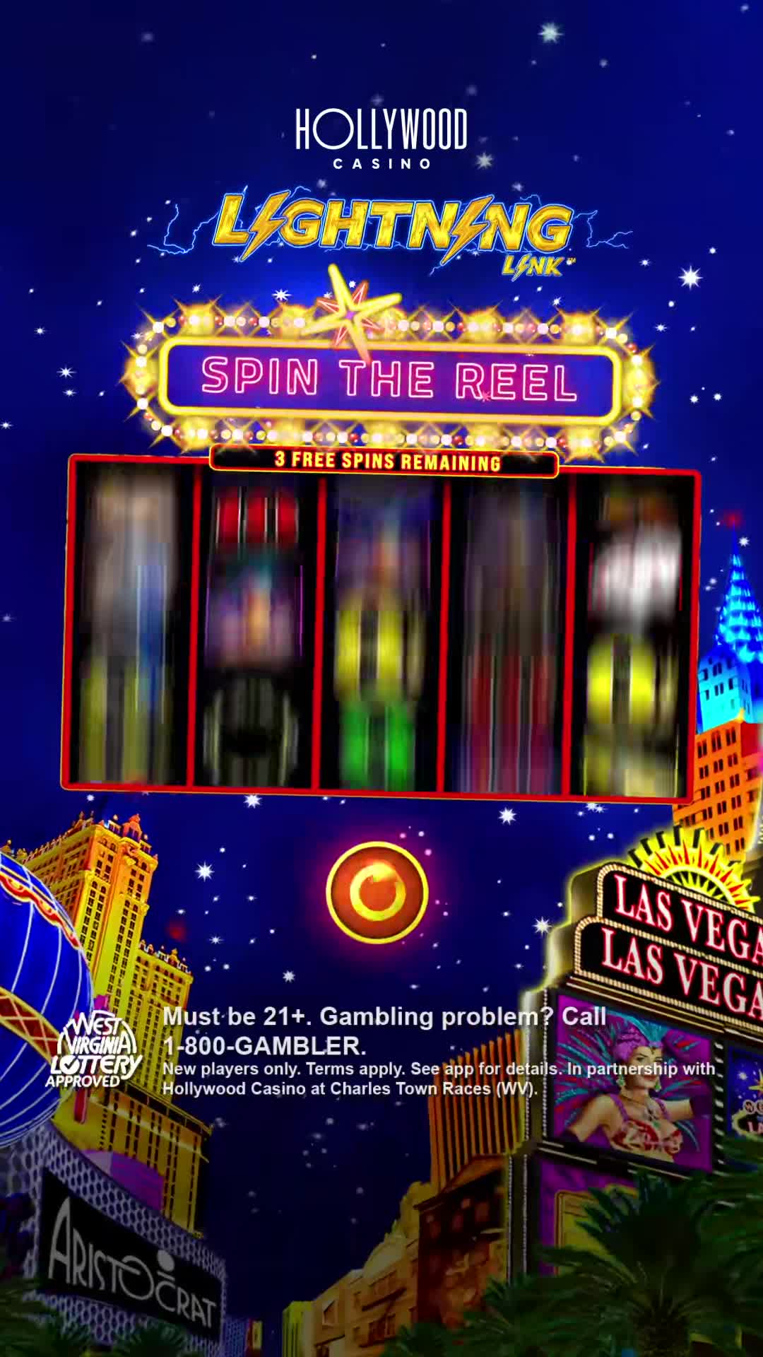 Hollywood Casino - Real Money ad creative