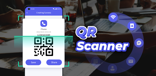 QR Scanner advertising creative