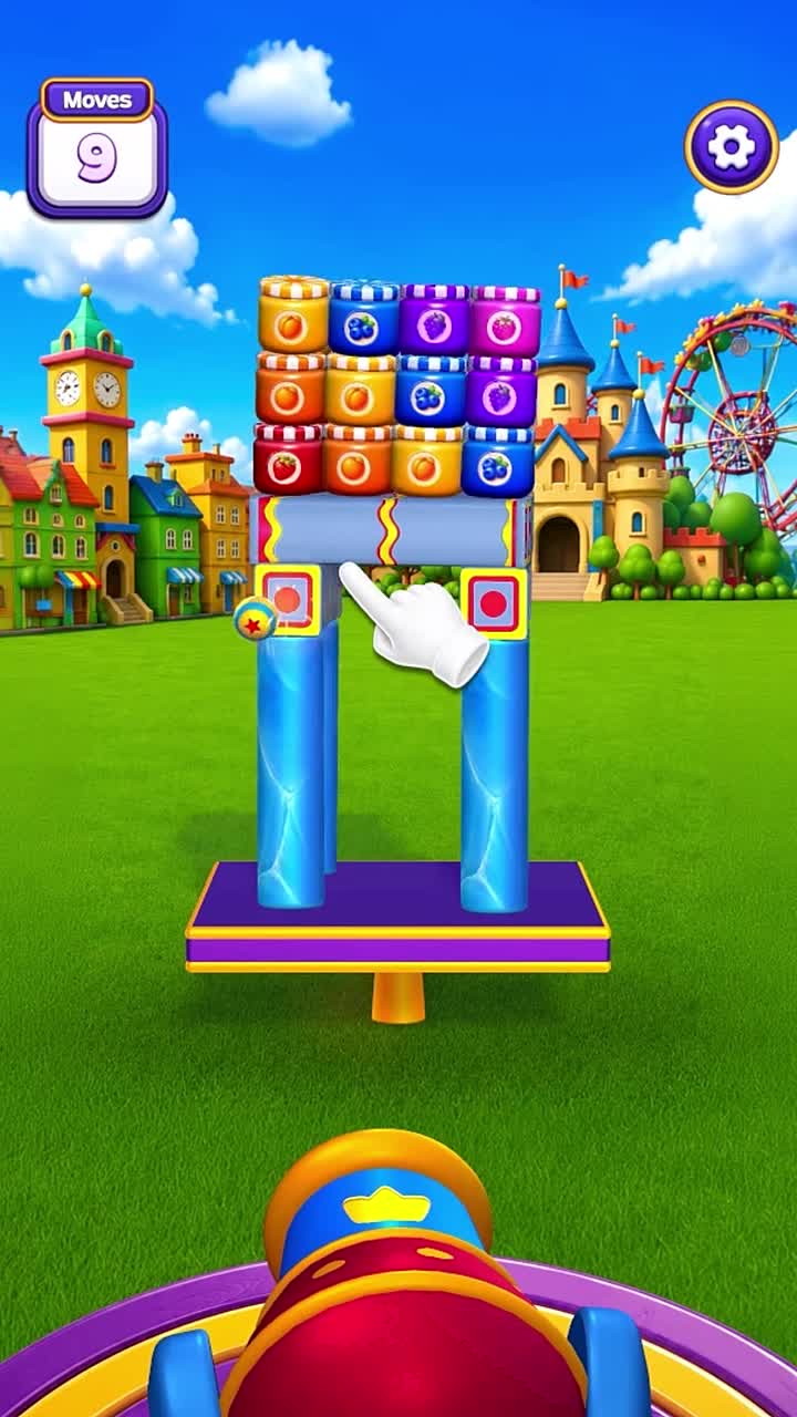 Royal Smash! - Physics Puzzle advertising creative