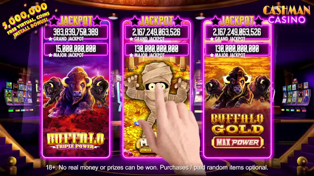 Cashman Casino Slots Games 广告素材