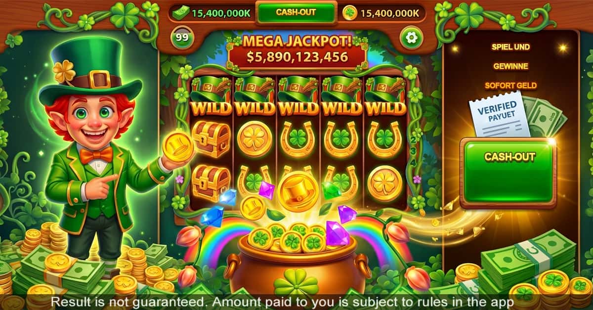 Clover Slot : Green Magic ad creative