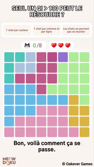 Meowdoku: Brain Puzzle Games advertising creative
