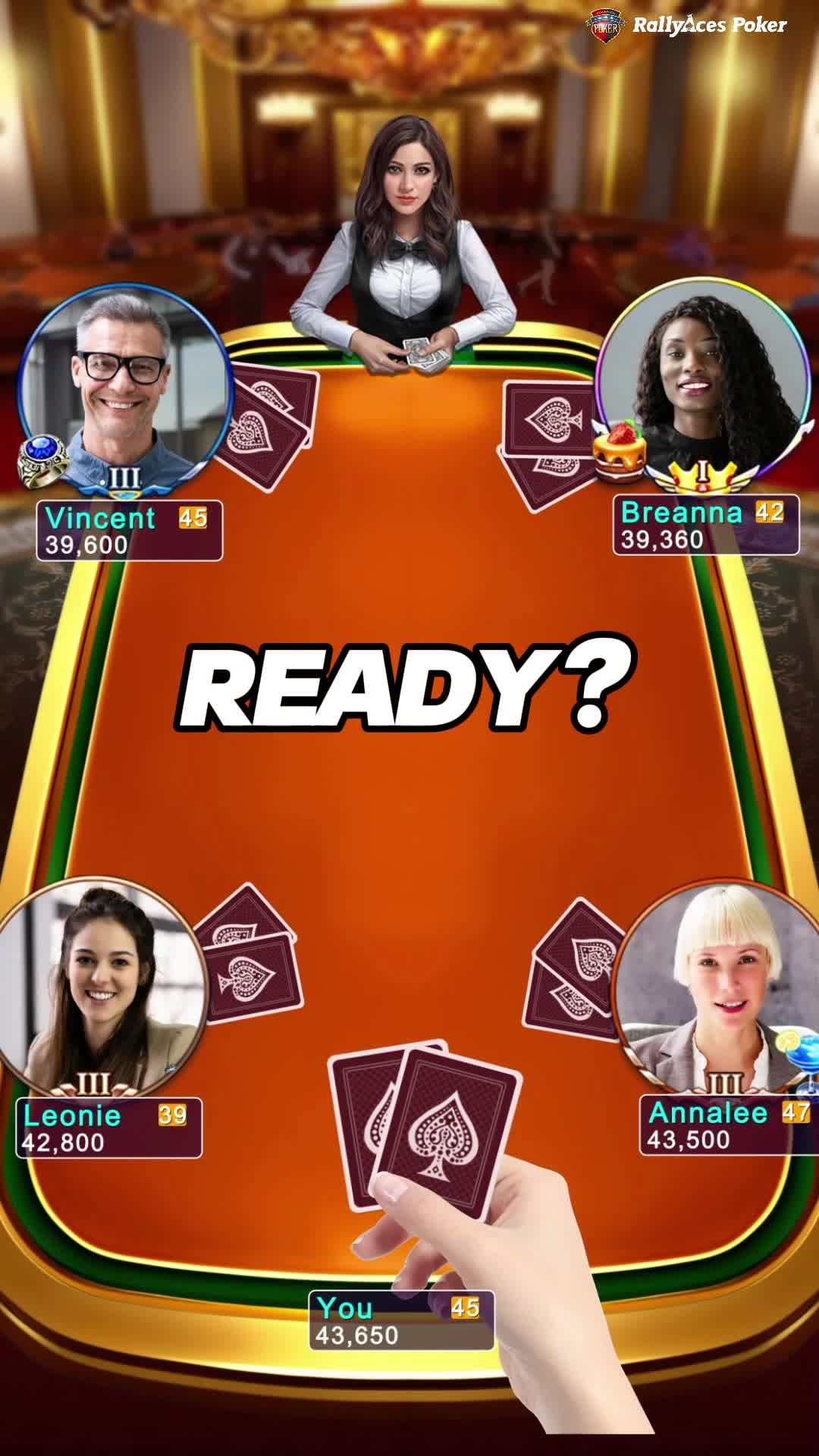 RallyAces Poker - Texas Holdem advertising creative