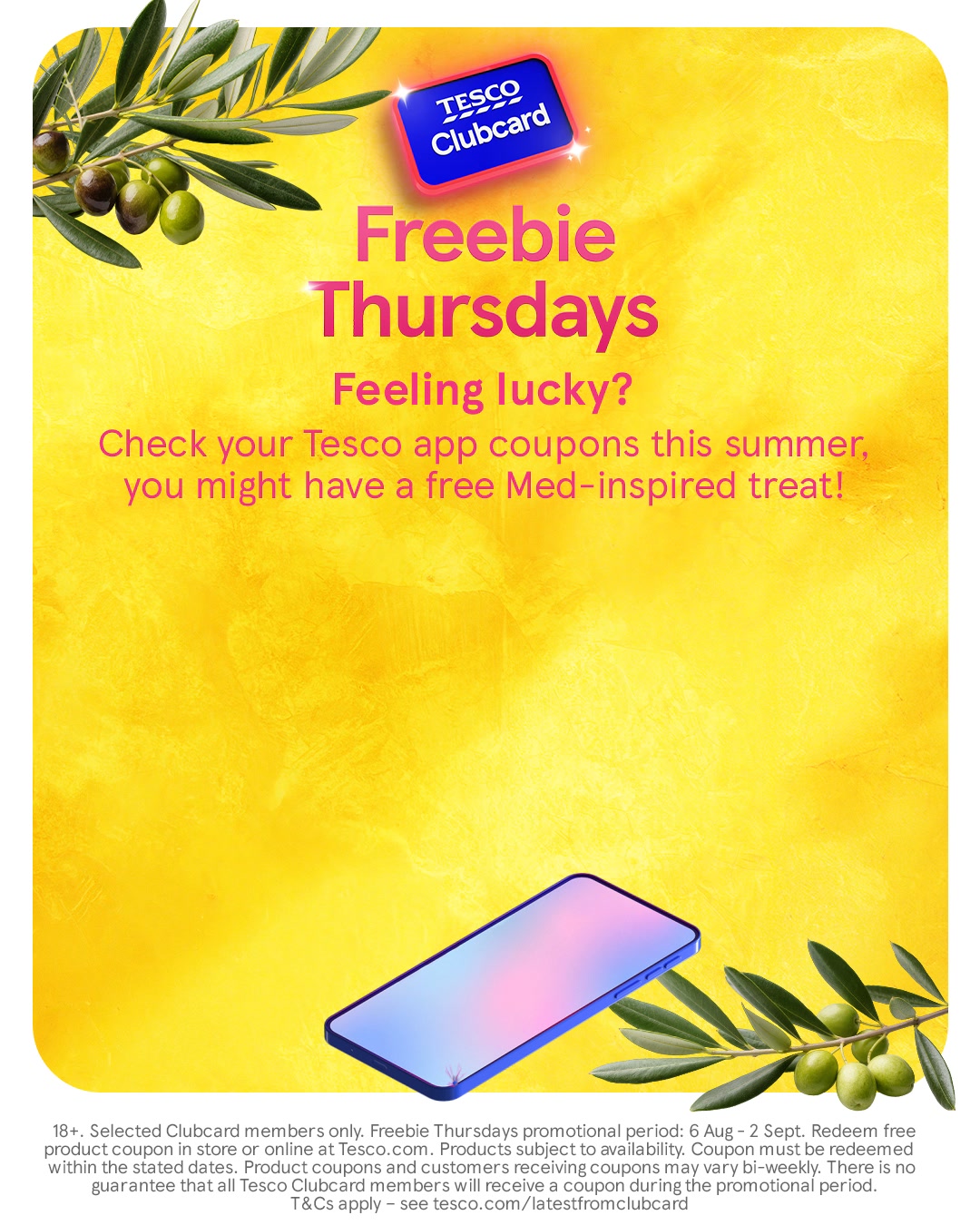 Tesco Groceries for iPhone advertising creative
